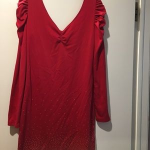 Steve Madden red dress